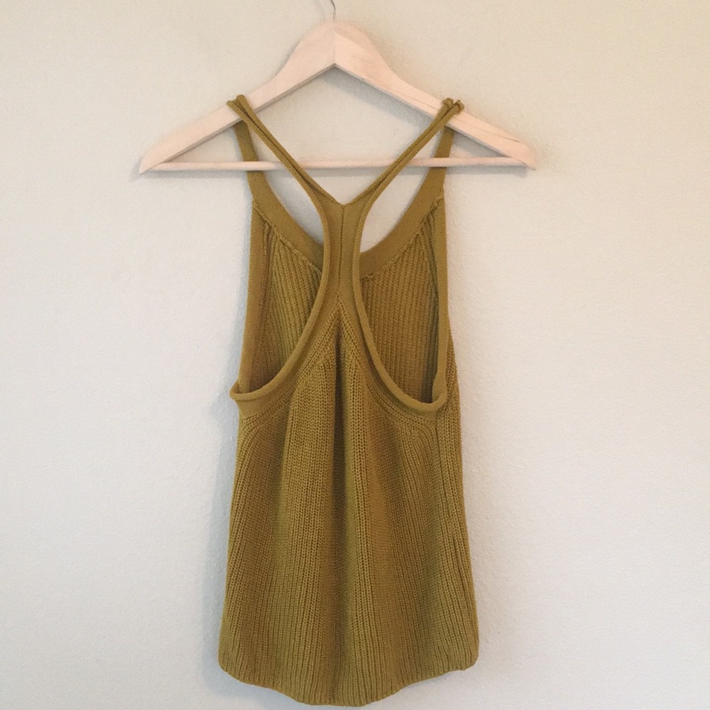 Knit Racerback Tank Top - Picture 2 of 7